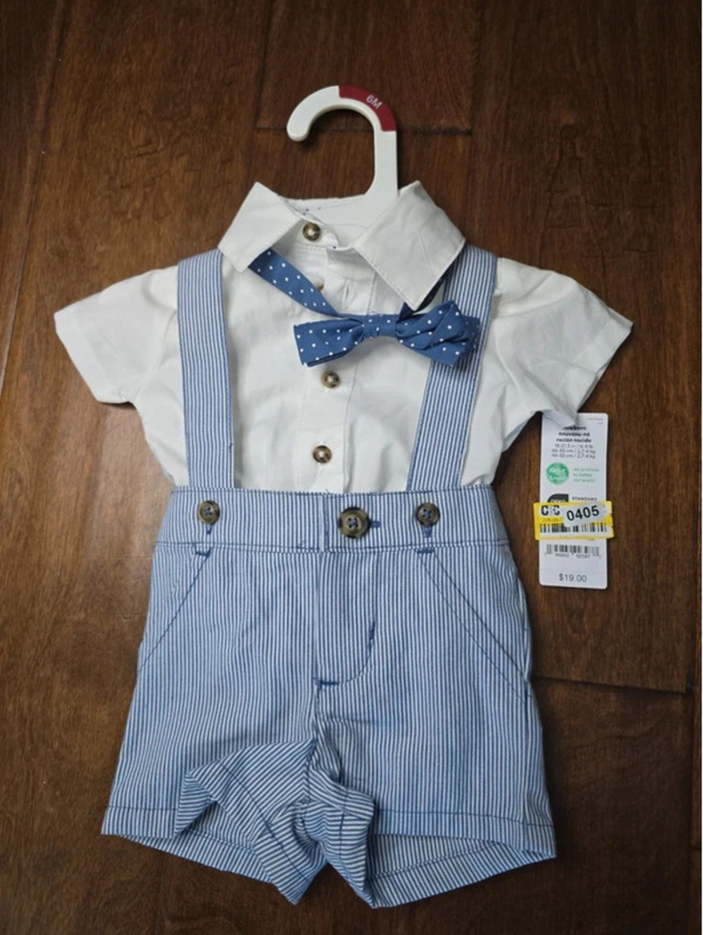 Newborn brand new suit outfit from carter's item 405G4